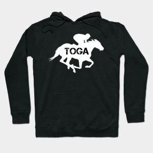 Saratoga Springs Horse Racing Hoodie